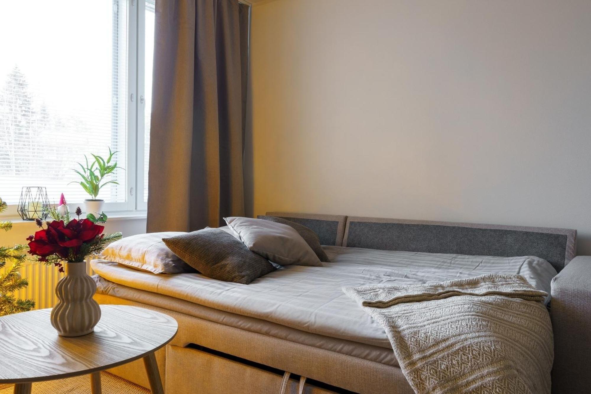 Adorable Arctic Apartment With Sauna Рованиеми Экстерьер фото