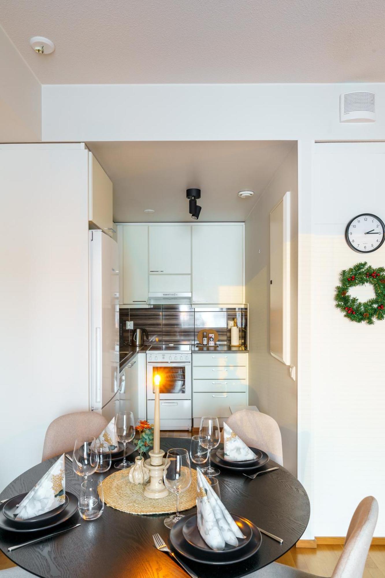 Adorable Arctic Apartment With Sauna Рованиеми Экстерьер фото