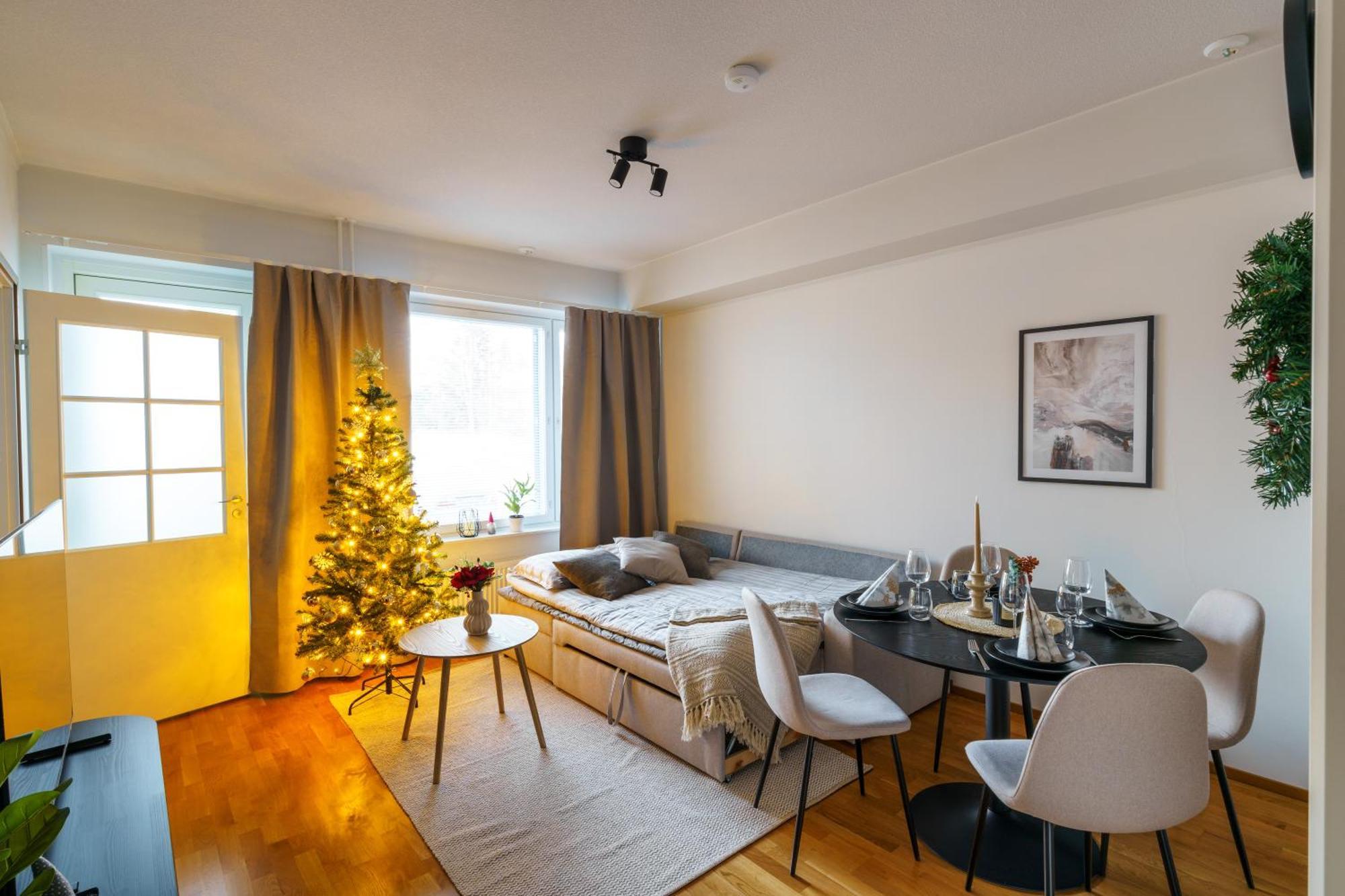 Adorable Arctic Apartment With Sauna Рованиеми Экстерьер фото